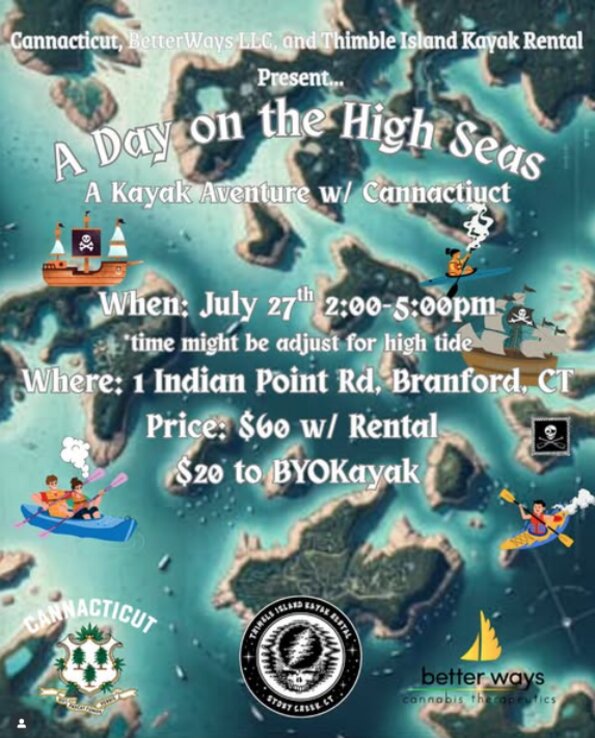 A Day on the High Seas kayak adventure flyer